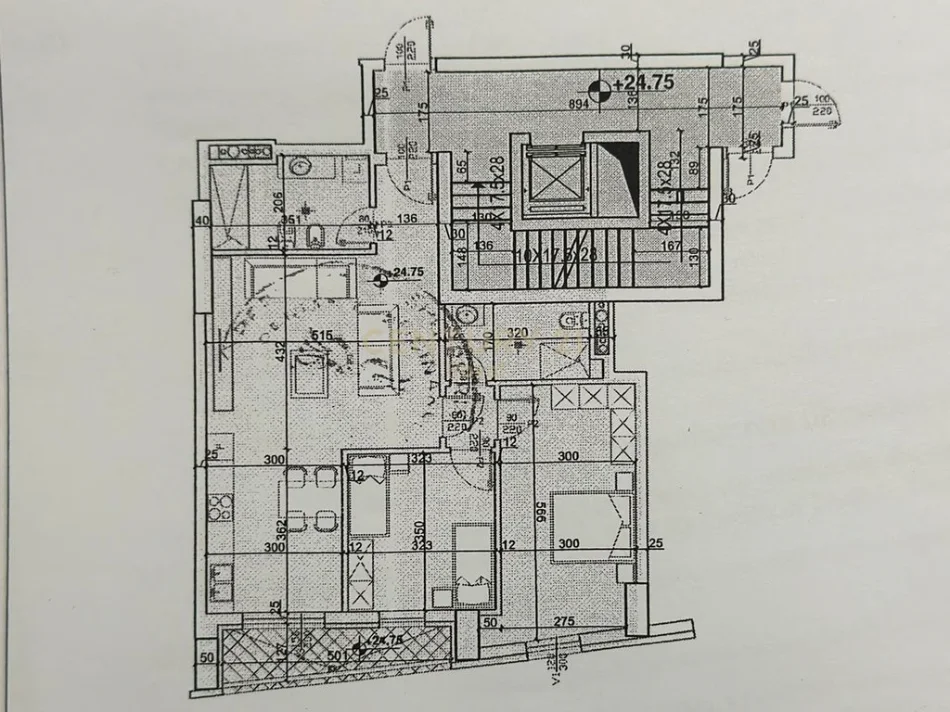 Tirane, shitet apartament 2+1+Ballkon , 110 m² 190.000 € 
