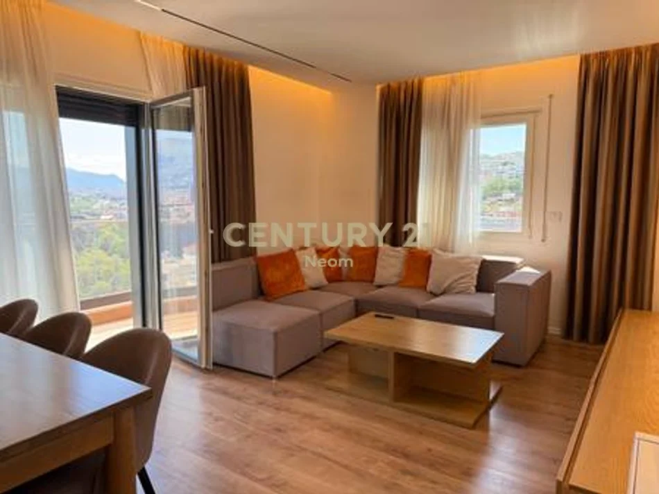Tirane, jepet me qera apartament 2+1 Kati 6, 102 m² 1.200 € (kodra e diellit)