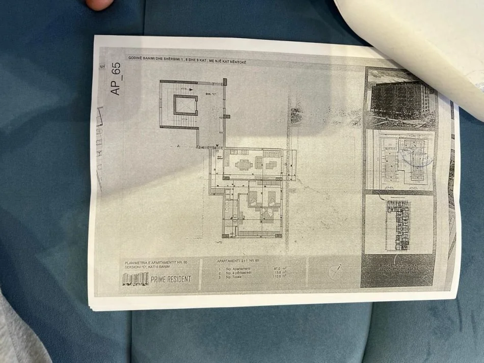 Tirane, shes 2+1 Kati 6, 