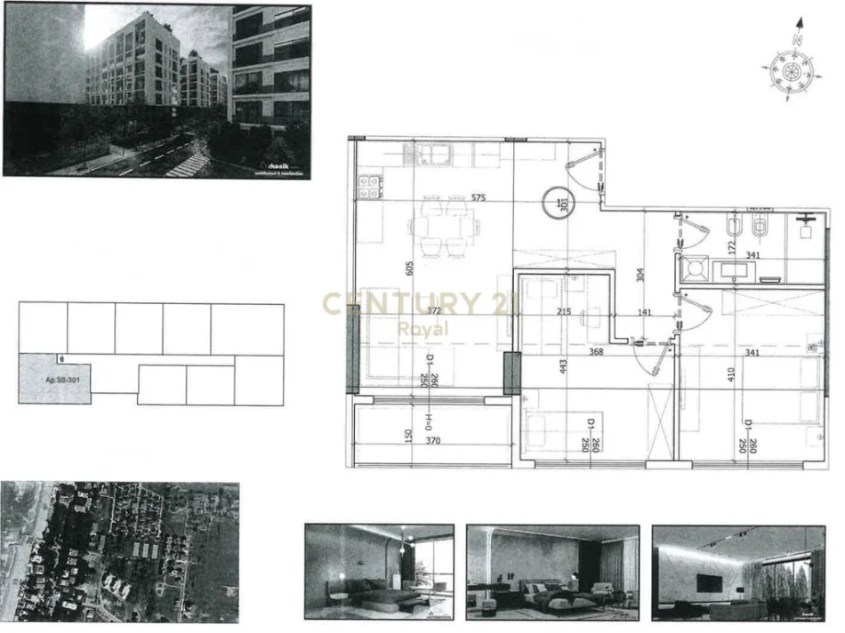 Durres, shitet apartament 2+1 Kati 3, 97 m² 120.000 € (Golem)