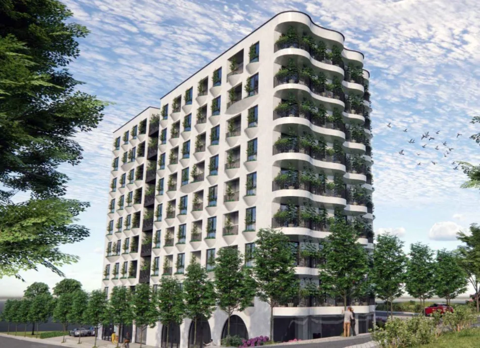 Tirane, shitet apartament 1+1 Kati 8, 69 m² 79.120 € (ALUNA REZIDENCE)