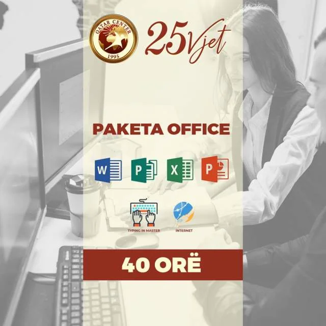 Tirane, ofrojme kurse kompjuteri IT-Paketa Office Kurse kompjuteri Paketa OFFICE