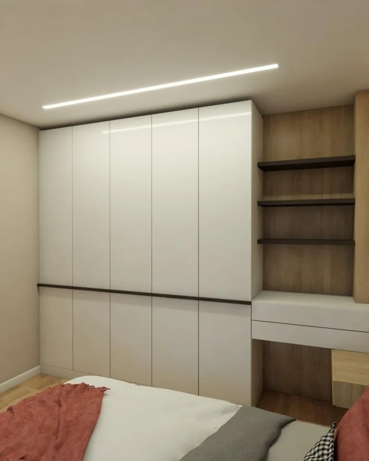 Tirane, jepet me qera apartament 1+1 Kati 9, 70 m² 500 € (Konpleksi Golden Park)
