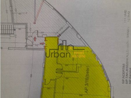 Tirane, shitet apartament 2+1 Kati 4, 124 m² 124.000 € (Fresku)