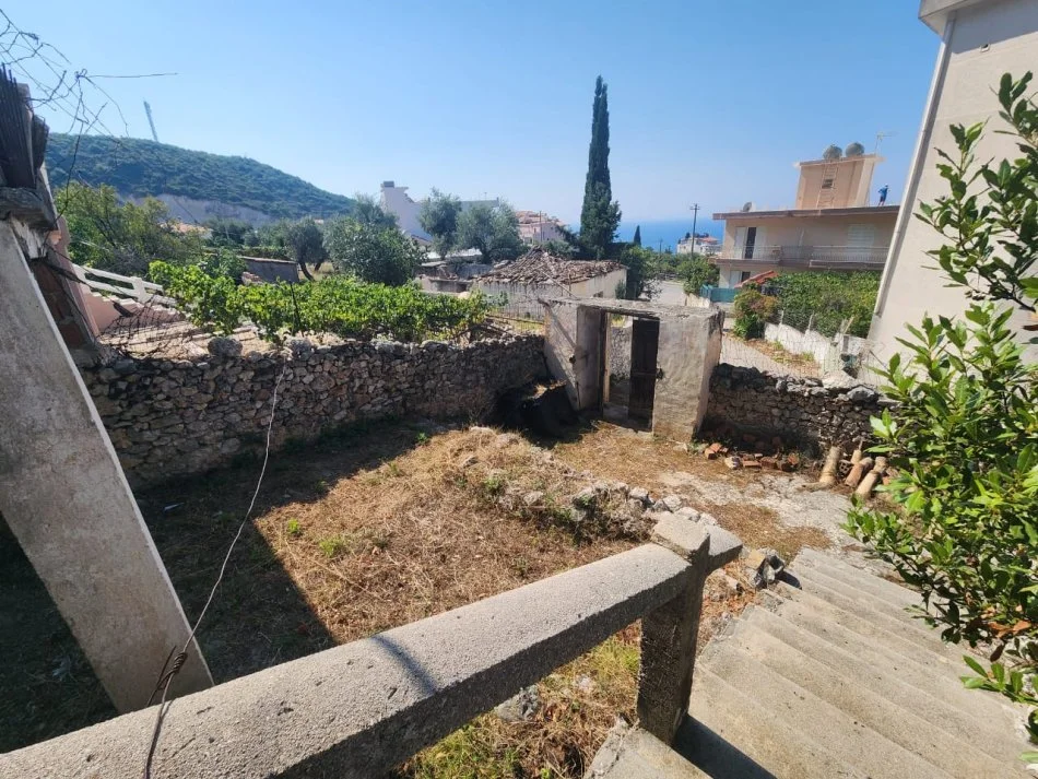 Dhermi - Palase, shitet shtepi 2 Katshe, 80 m² me Oborr 300m2, 260.000 € (Dhermi)