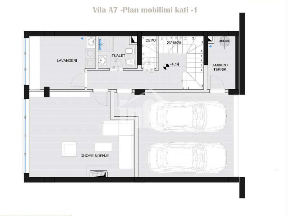 Tirane, shitet Vile 3 Katshe , 324 m² 758.600 € (NE LUNDER, VETEM 5 MIN NGA TEG)