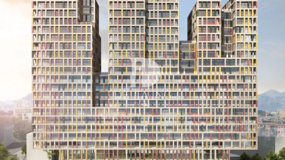 Tirane, shitet apartament 1+1 Kati 11, 80 m² 140.350 € (Rruga Asim Vokshi, Tiranë)