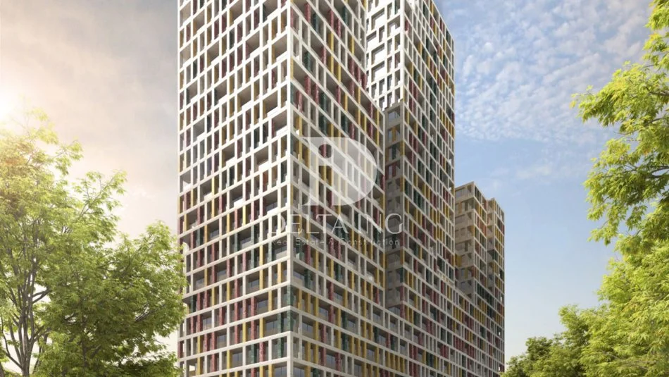 Tirane, shitet apartament 1+1 Kati 11, 80 m² 140.350 € (Rruga Asim Vokshi, Tiranë)