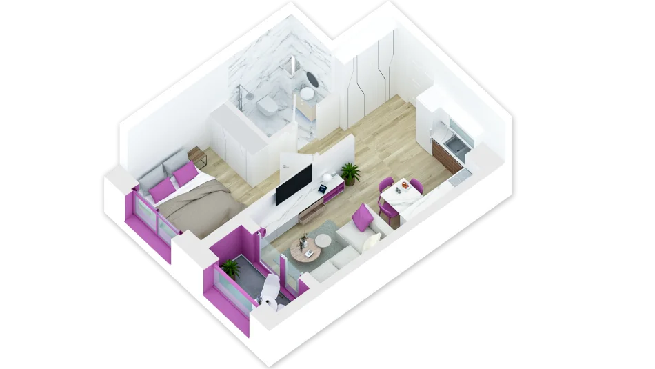 Tirane, shitet apartament 1+1+Ballkon Kati 1, 51 m² 76.000 € (rruga pasho hyso)