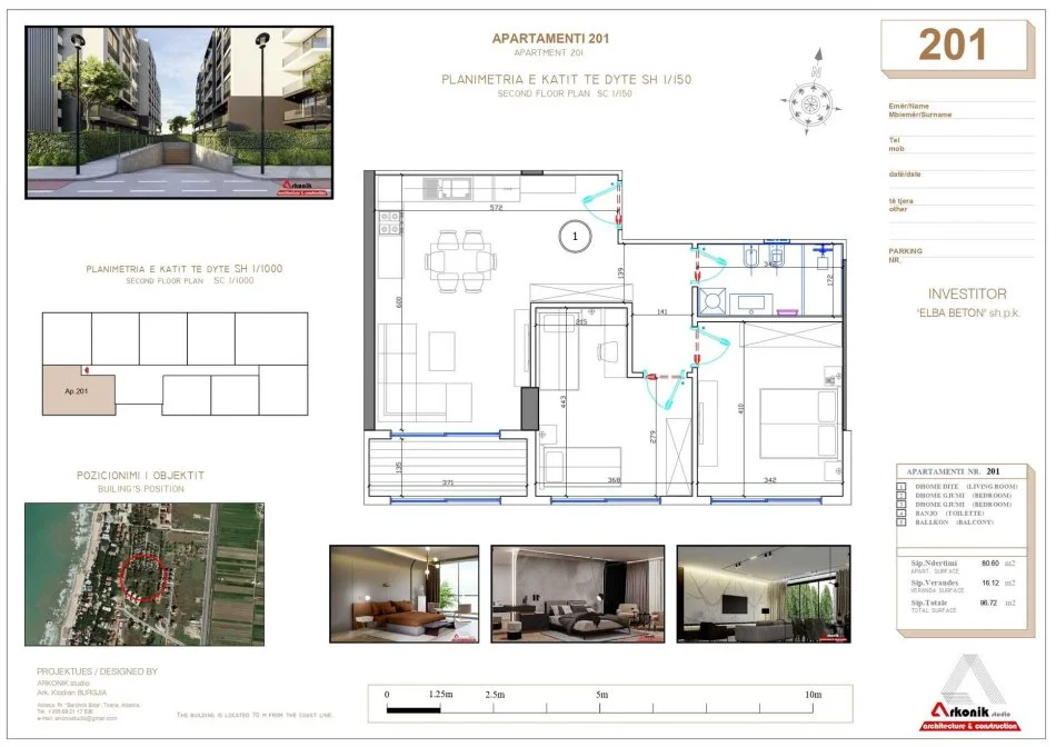 Apartamente 2+1, 1+1, Rezidnca LIburna Golem