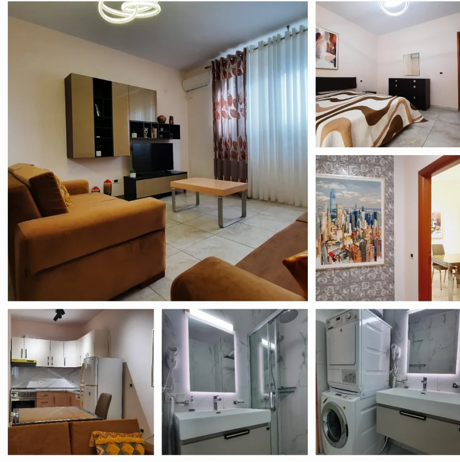Tirane, jepet me qera apartament 1+1 Kati 2, 600 € (Kopshti Botanik)