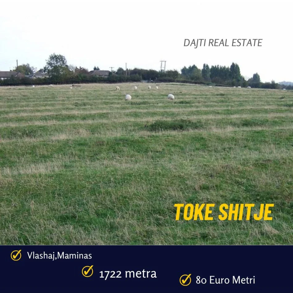 Tirane, shes toke bujqesore , 3.002 m² (VLASHAJ MAMINAS)