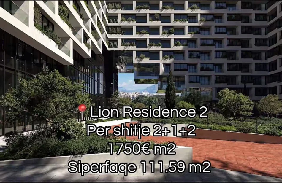 Tirane, shitet apartament 2+1 Kati 7, 112 m² 195.282 € (Rruga Dritan Hoxha)