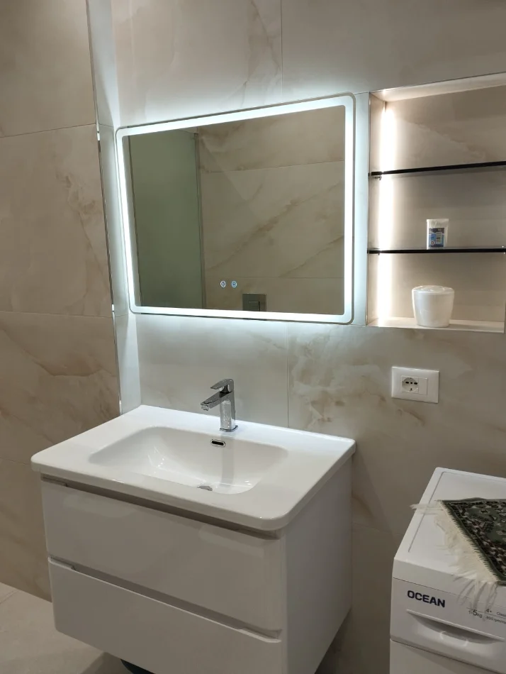 Tirane, jepet me qera apartament 1+1+Ballkon Kati 4, 60 m² (RRUGA 5 MAJI)