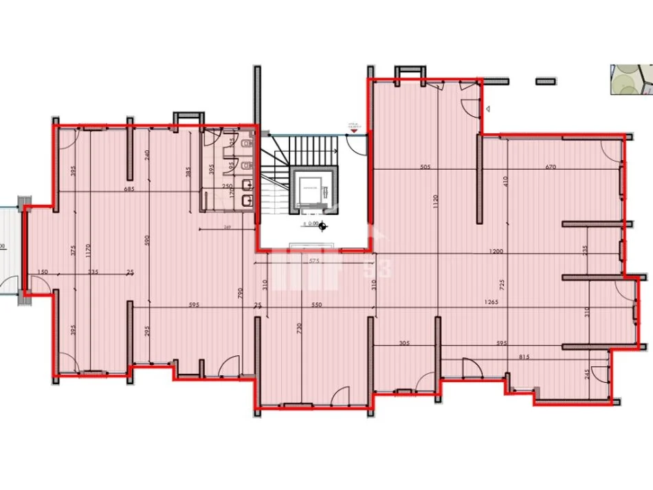 Tirane, jepet me qera ambjent biznesi Kati 0, 342 m² 5.800 € (“GREEN VALLEY” REZIDENCE, PËRBALLË LIQENIT ARTIFICIAL)