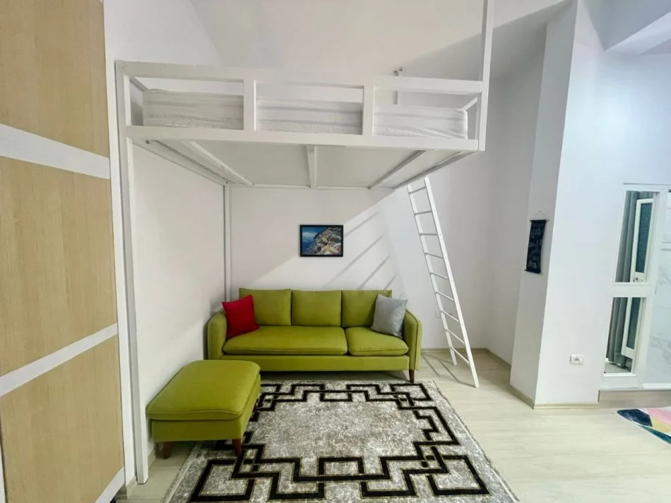 Tirane, jepet me qera apartament 1+1 Kati 1, 49 m² 600 € (sheshi Willson)