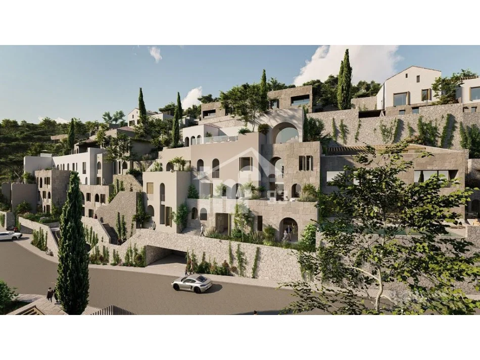 Himare, shitet Vile 2 Katshe , 160 m² (REZIDENCA “FOLIE VILLAGE”, JALË)