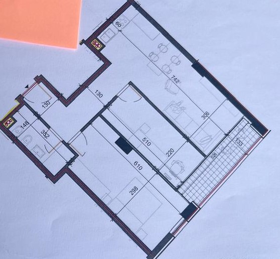 Tirane, shitet apartament 2+1+Ballkon, Kati 6, 95 m² 107,780 € (Shkoze)