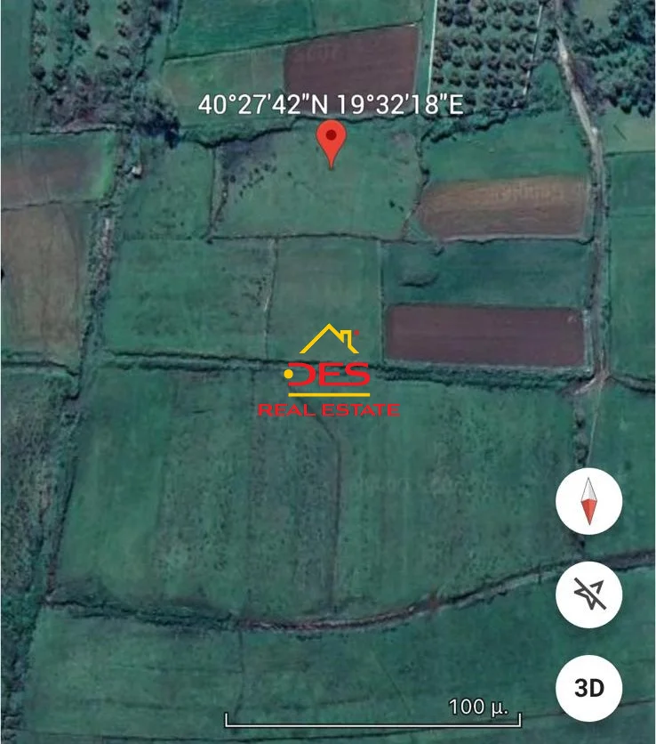 Vlore, shitet toke , 7.500 m² 100.000 € (Sherishtë-Qishbardhë)