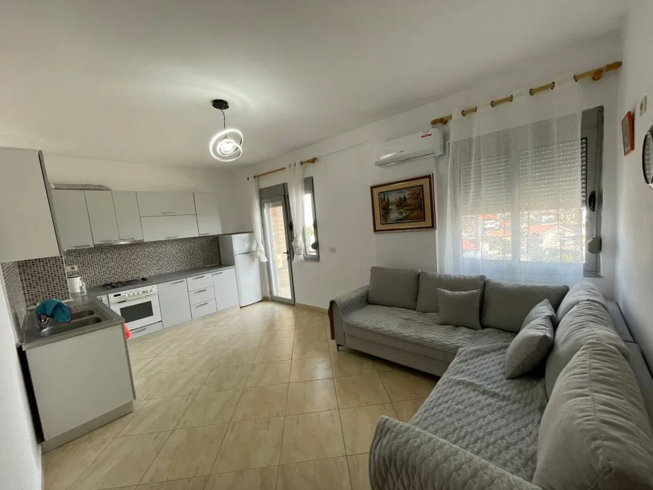 jepet me qera apartament 1+1,i mobiluar rruge kryesore astir 350 €
