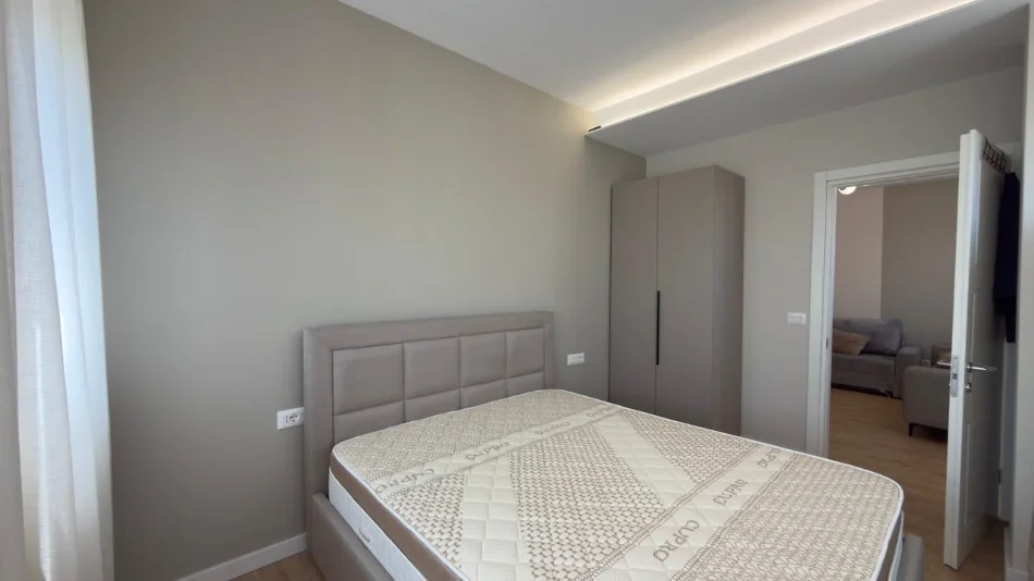 Tirane, jepet me qera apartament 1+1 Kati 8, 65 m² 600 € (Ali Demi)