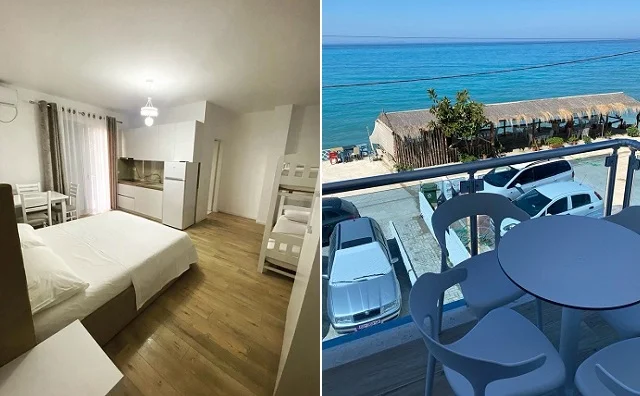 Japim Dhoma / Garsonier / 1+1 ne Borsh, 10 metra nga deti Semi +355699316107