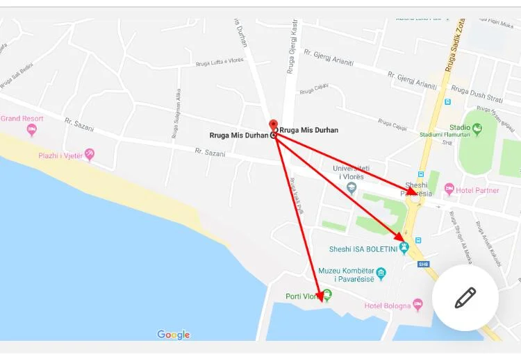 Vlore, jepet me qera garsonier 1+1 Kati 7, 250 € (Gjergj Kastrioti)