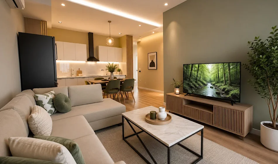 Tirane, jepet me qera apartament 2+1 Kati 1, 92 m² 600 €