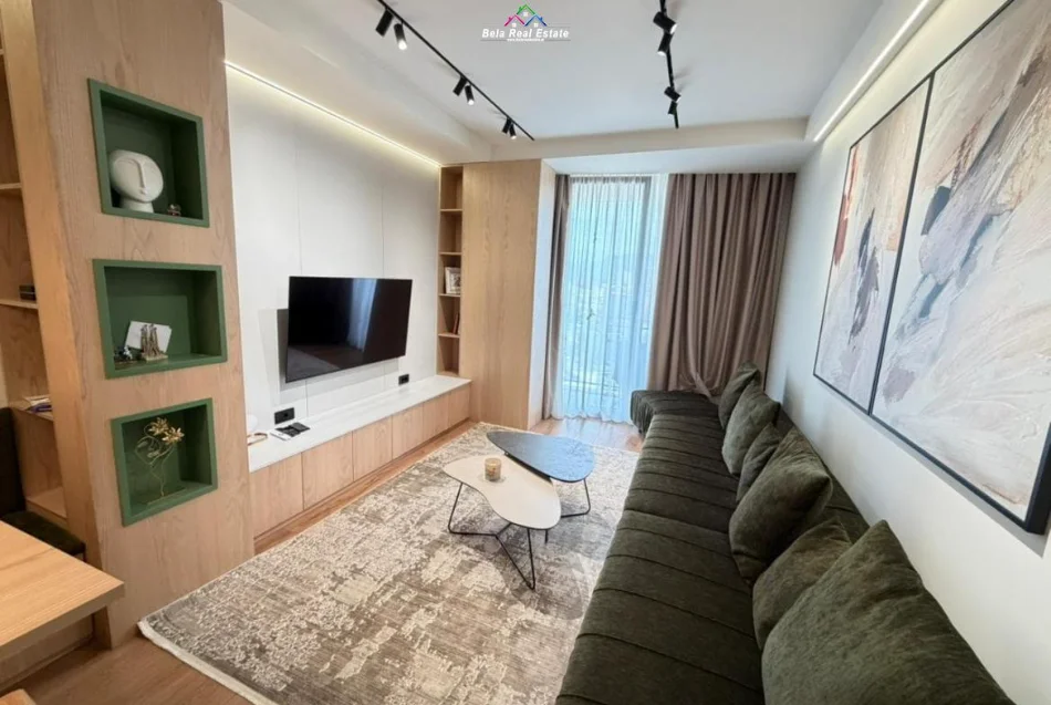 Tirane, jepet me qera apartament 1+1+Ballkon Kati 10, 70 m² 1.080 € (Mine Peza)