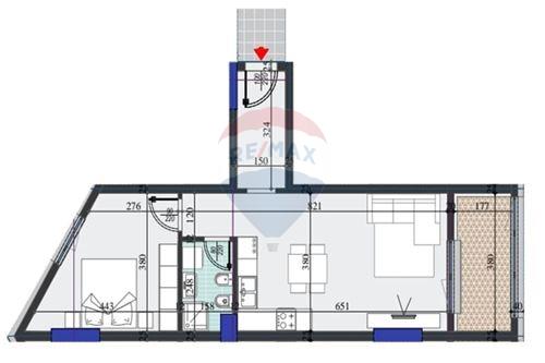 Tirane, shitet 1+1 Kati 3, 79 m² 124,000 € (Rruga Dritan Hoxha - Colonnade Residence - Zogu i Zi