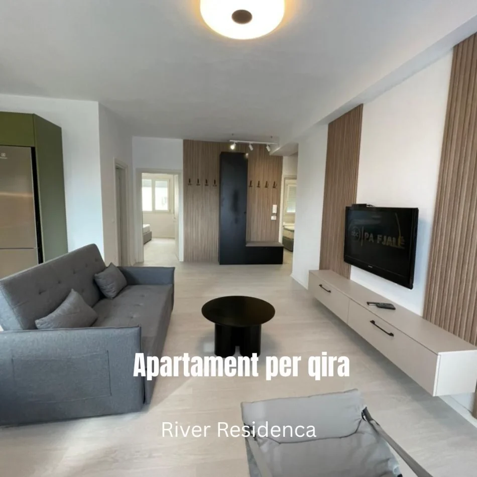 Tirane, jepet me qera apartament 2+1 Kati 3, 96 m² 700 € (River Residence)