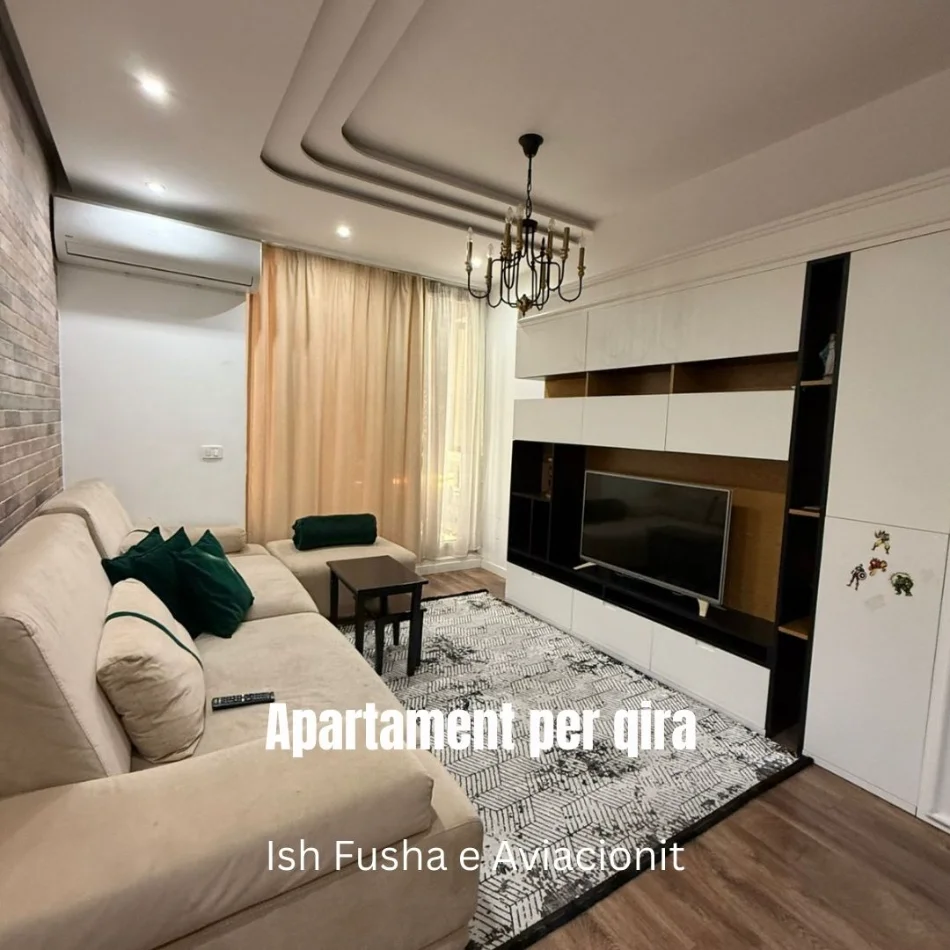 Tirane, jepet me qera apartament 2+1 Kati 2, 110 m² 800 € (Ish Fusha e Aviacionit)