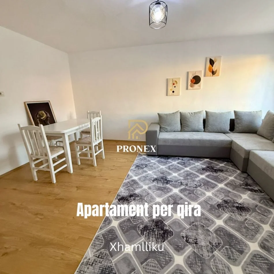 Tirane, jepet me qera apartament 1+1 Kati 2, 56 m² 500 € (Xhamlliku / Rruga Bardhyl)