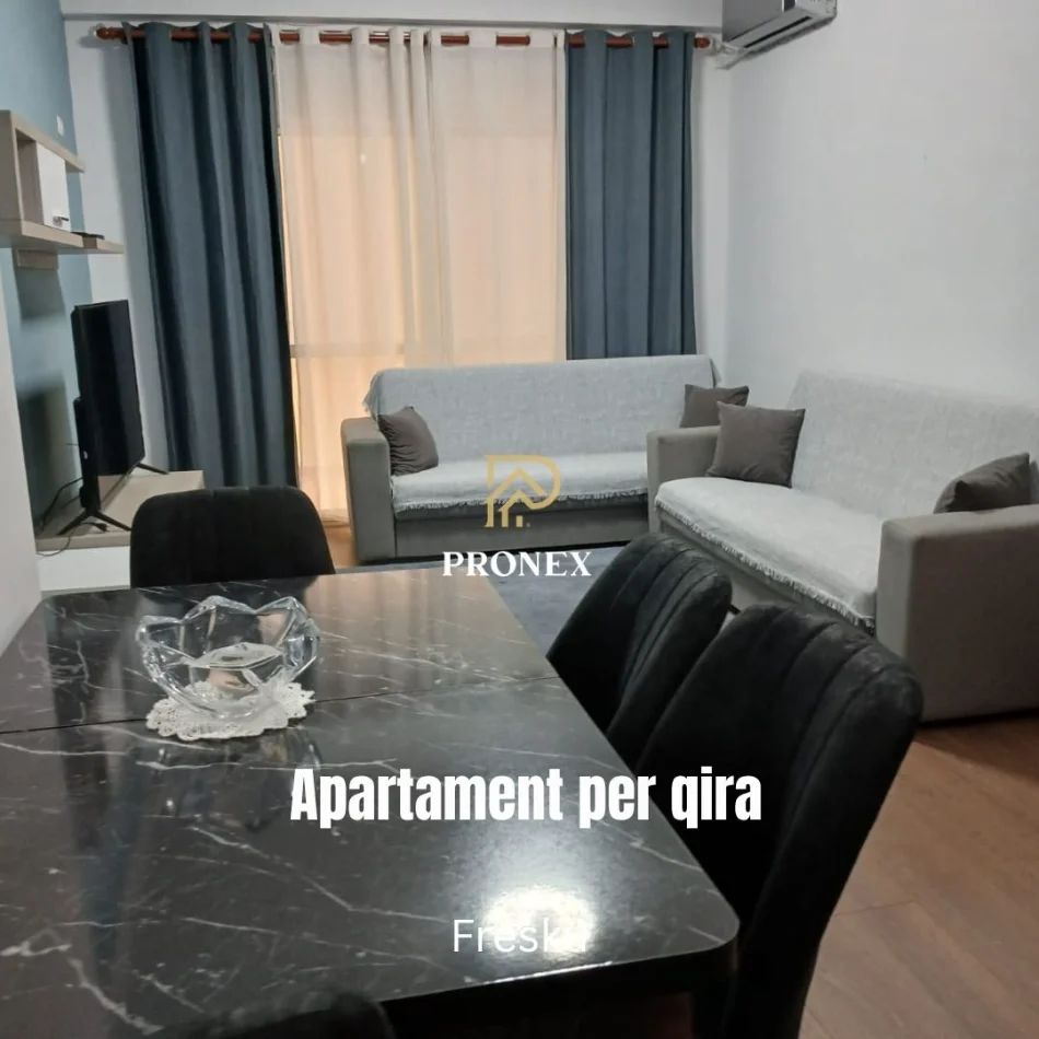 Tirane, jepet me qera apartament 2+1 Kati 2, 80 m² 400 € (Fresku)