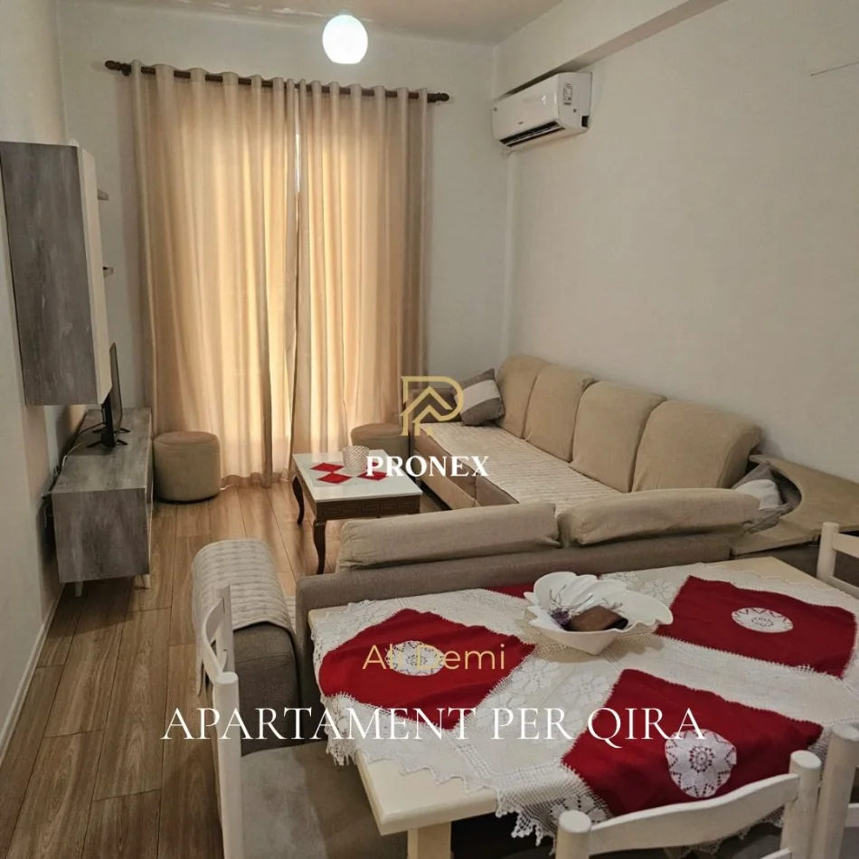 Tirane, jepet me qera apartament 2+1+Ballkon Kati 2, 75 m² 550 € (Ali Demi Kompleksi Mangalem)