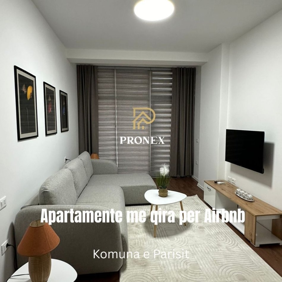 Tirane, jepet me qera apartament 1+1 Kati 1, 100 m² 1.200 € (Komuna e Parisit)