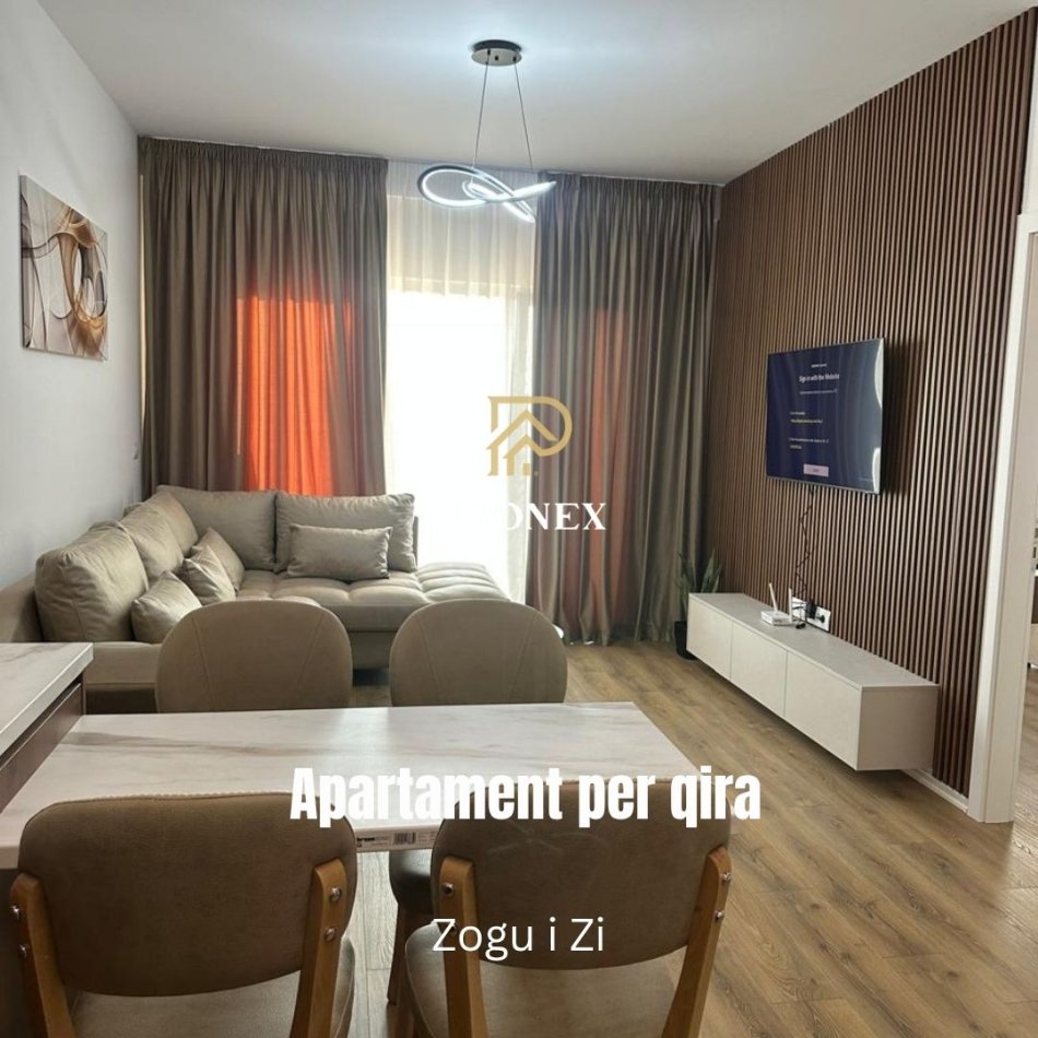 Tirane, jepet me qera apartament 2+1+Ballkon Kati 8, 80 m² 1.000 € (Zogu i Zi)