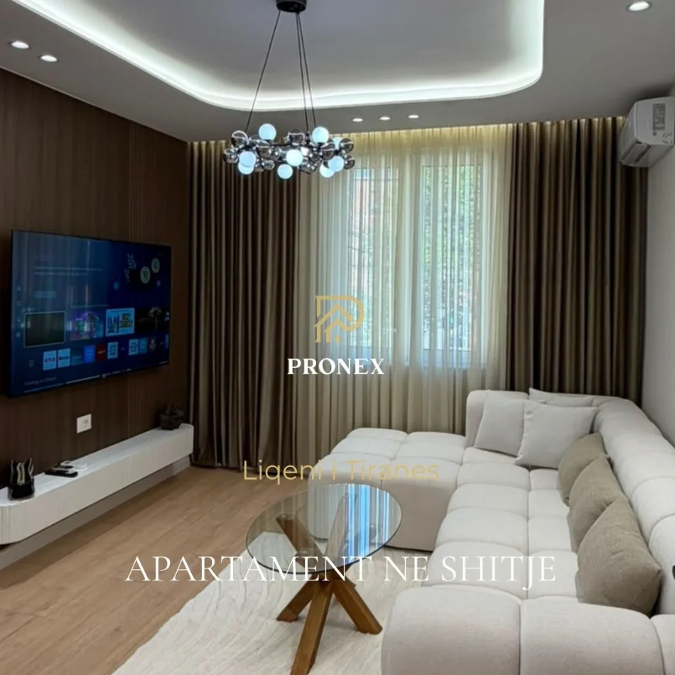 Tirane, shitet apartament 1+1+Ballkon Kati 2, 55 m² 195.000 € (Prane Liqenit Artificial te Tiranes)