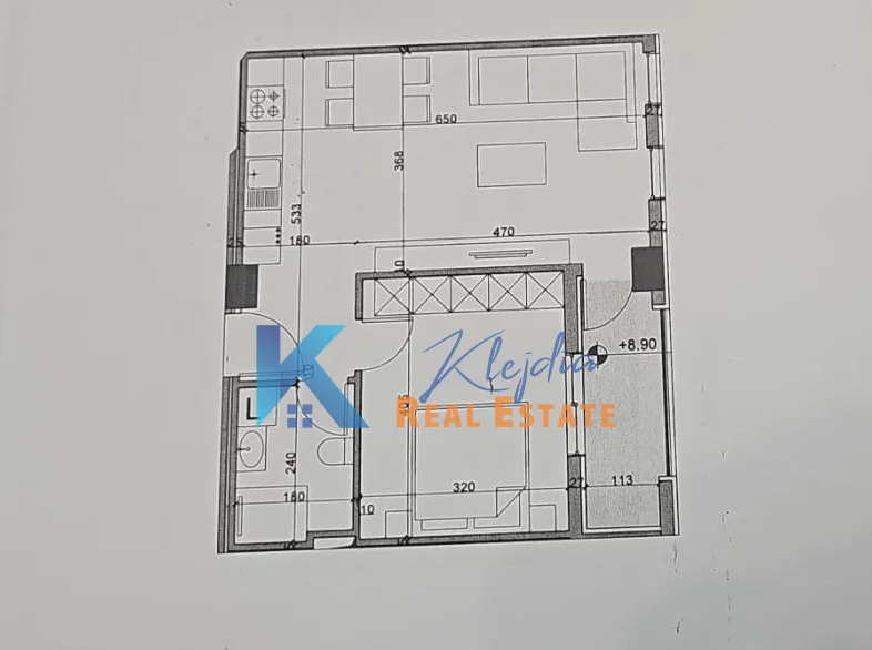 Tirane, shes apartament 1+1+Ballkon Kati 2, 67 m² 141.000 € (Bulevardi i Ri)