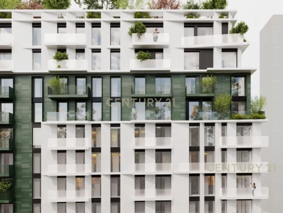 Tirane, shitet apartament 1+1 Kati 8, 72 m² 175.000 € 