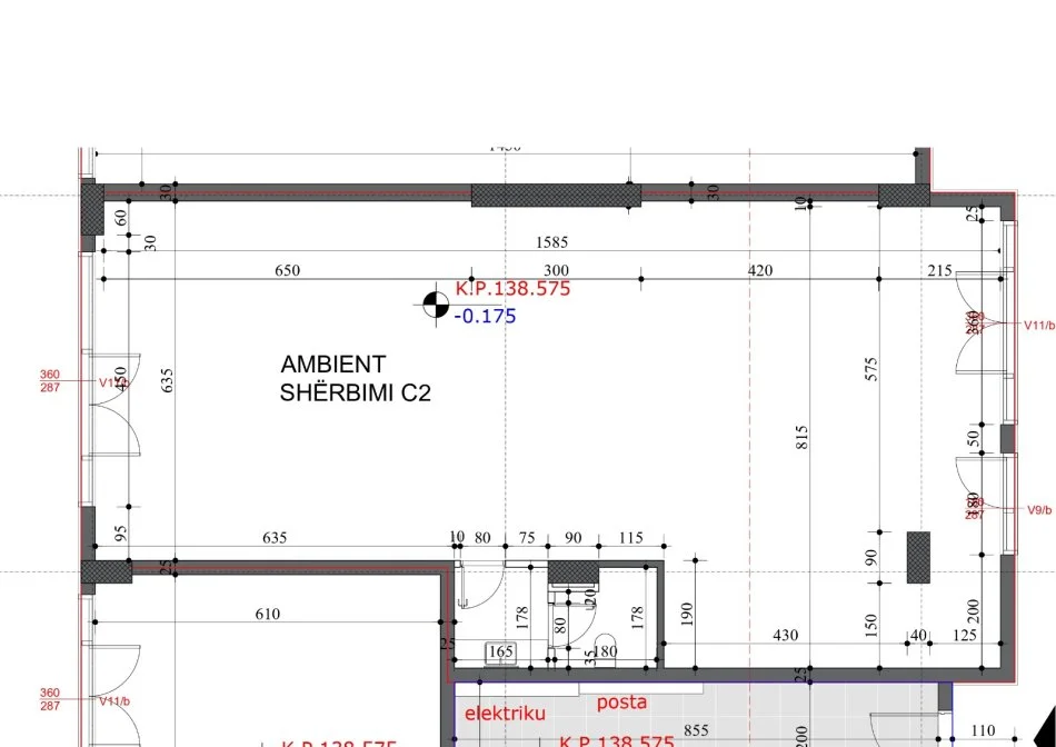 Tirane, jepet me qera ambjent biznesi Kati 0, 131 m² 2.000 € (QSUT)