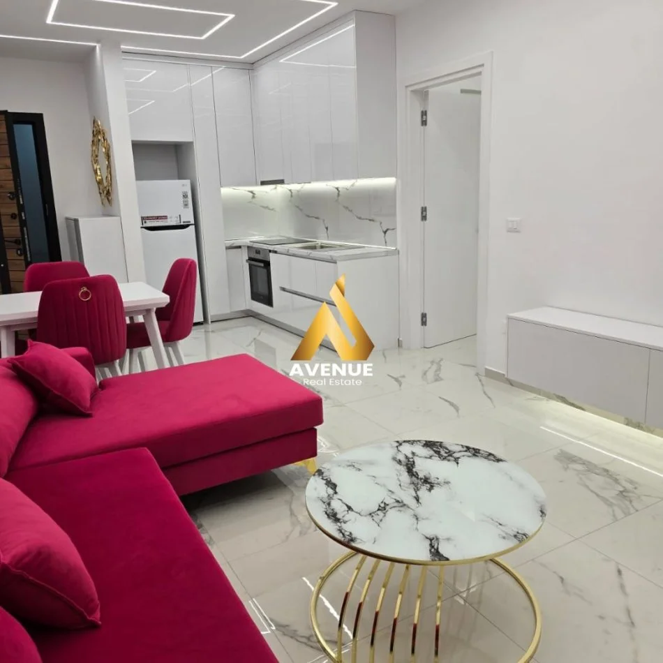 Tirane, jepet me qera apartament 1+1+Ballkon Kati 5, 65 m² 600 € (Kodra e Diellit 1)