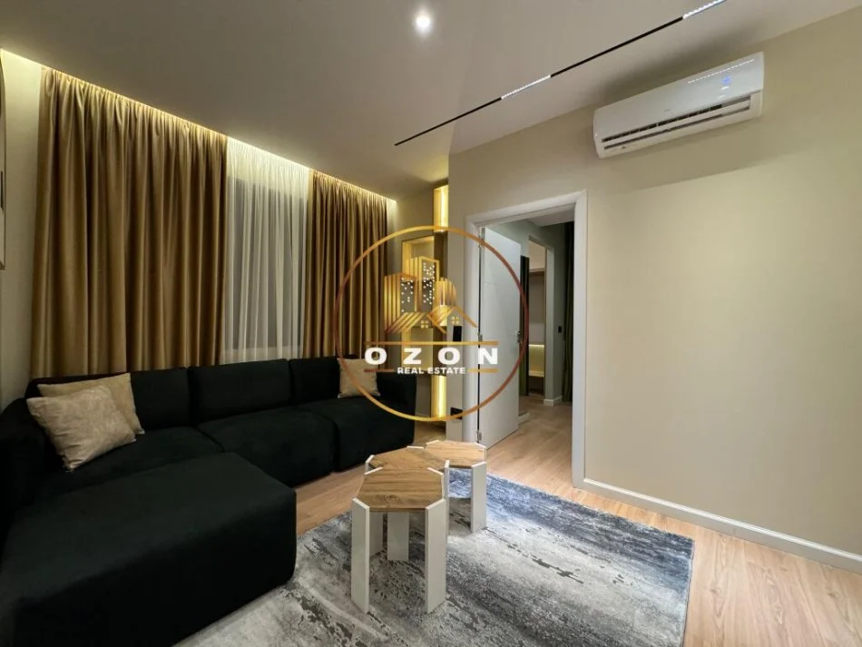 Tirane, jepet me qira apartament 1+1 Kati 5, 56 m² (Pazarit të Ri, Rruga Tefta Tashko Koço)