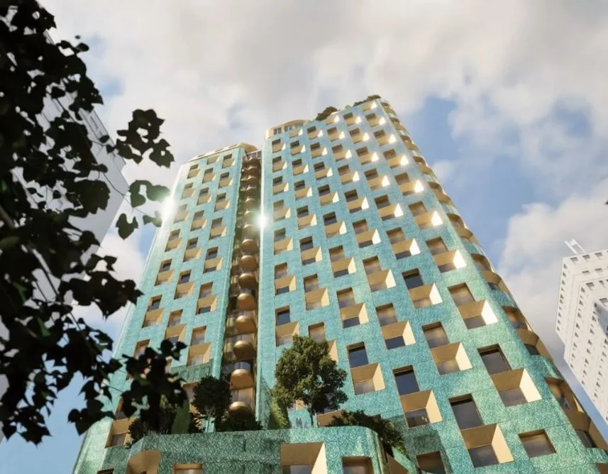 Tirane, shitet apartament 1+1 Kati 12, 75 m² 250.000 € (Pazari i Ri)