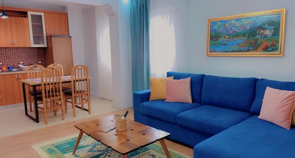 Tirane, jepet me qera apartament 1+1 Kati 0, 60 m² 600 € (Allias)