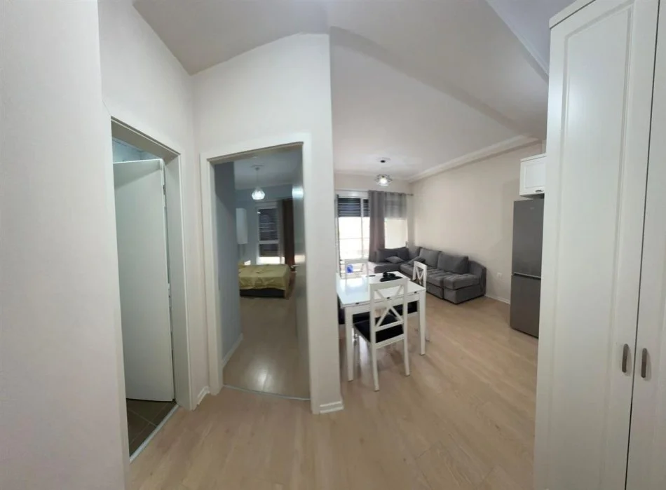 Tirane, jap me qera apartament 1+1+Ballkon Kati 5, 60 m² 600 € (21 Dhjetori, Kompleksi Kontakt)