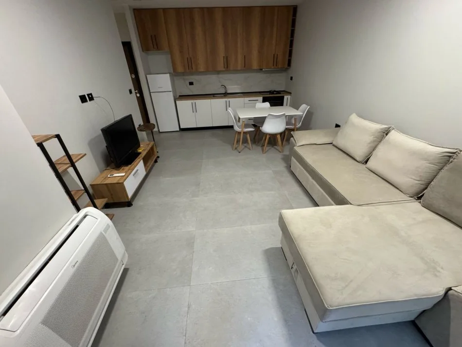 Tirane, jepet me qera apartament 1+1 Kati 0, 60 m² 450 € (Kinostudio)