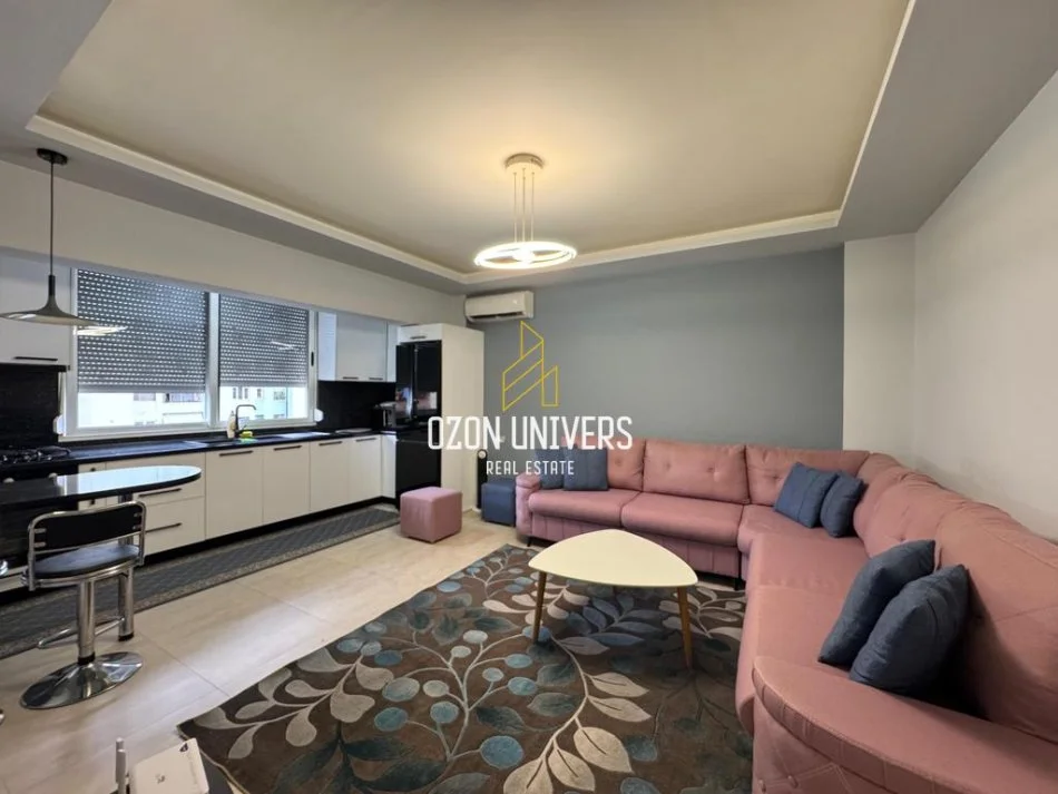 Tirane, jepet me qera apartament 1+1 Kati 5, 66 m² 500 € (Ish Stacioni i Fundit i Tiranës së Re)