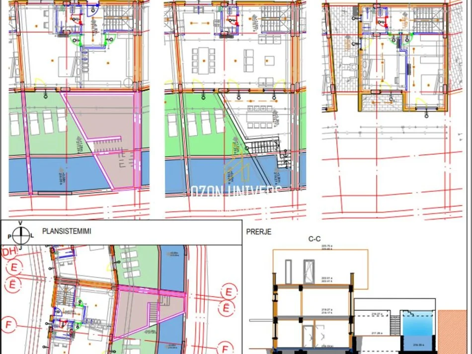 Tirane, shitet Vile 3 Katshe Kati 0, 242 m² 493.965 € (Swan Lake Reidence Farkë Tirana, Albania)