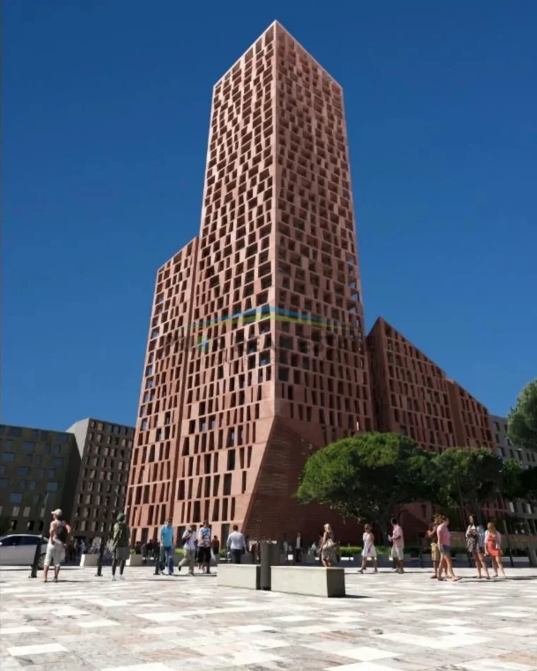 Shqiperi, shitet apartament 2+1 Kati 6, 98 m² 